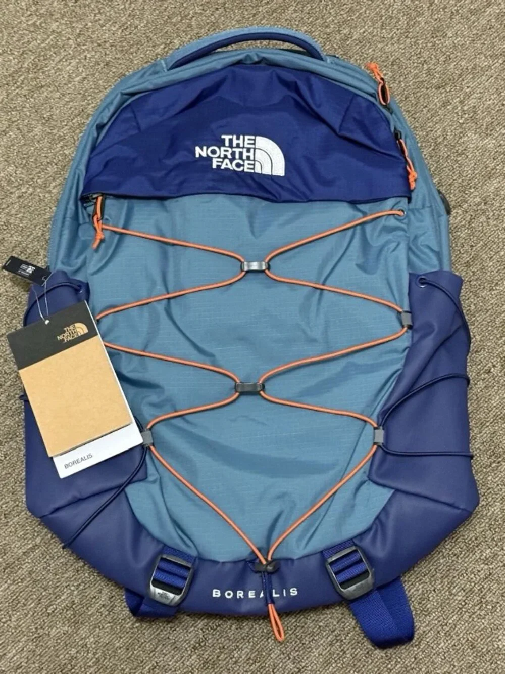 The North Face Borealis Backpack 28 L Space Eagle Blue Orange